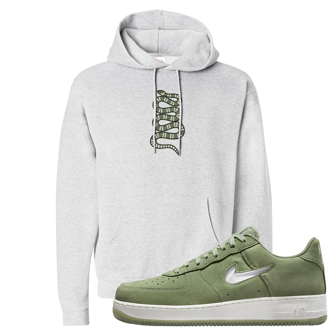 Color of The Month Low 1s Hoodie | Coiled Snake, Ash