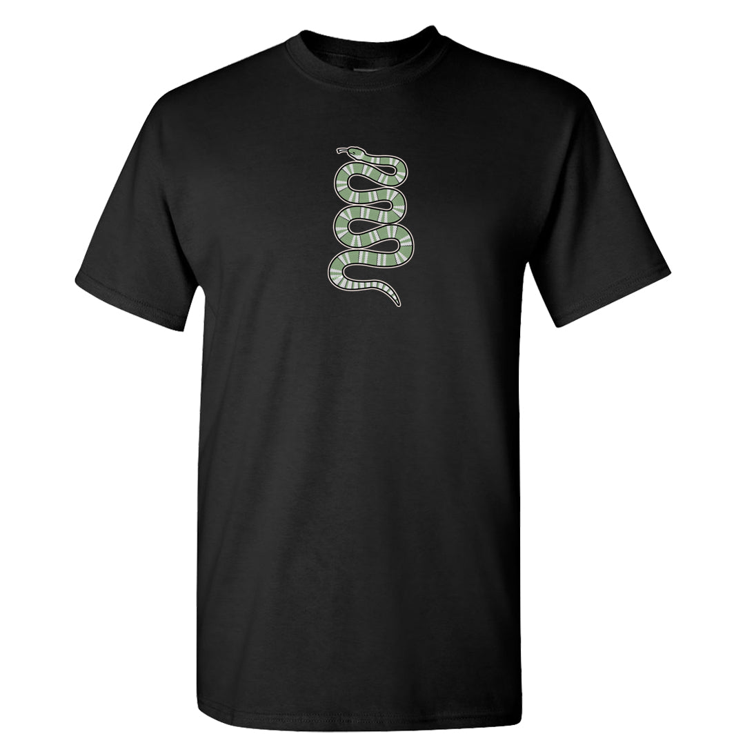 Color of The Month Low 1s T Shirt | Coiled Snake, Black