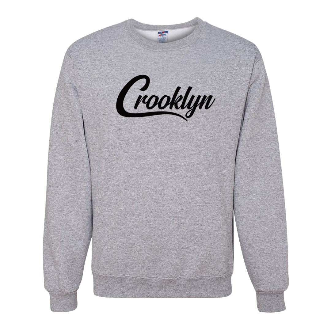 Color of The Month Low 1s Crewneck Sweatshirt | Crooklyn, Ash