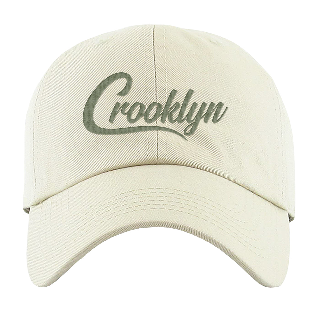 Color of The Month Low 1s Dad Hat | Crooklyn, White