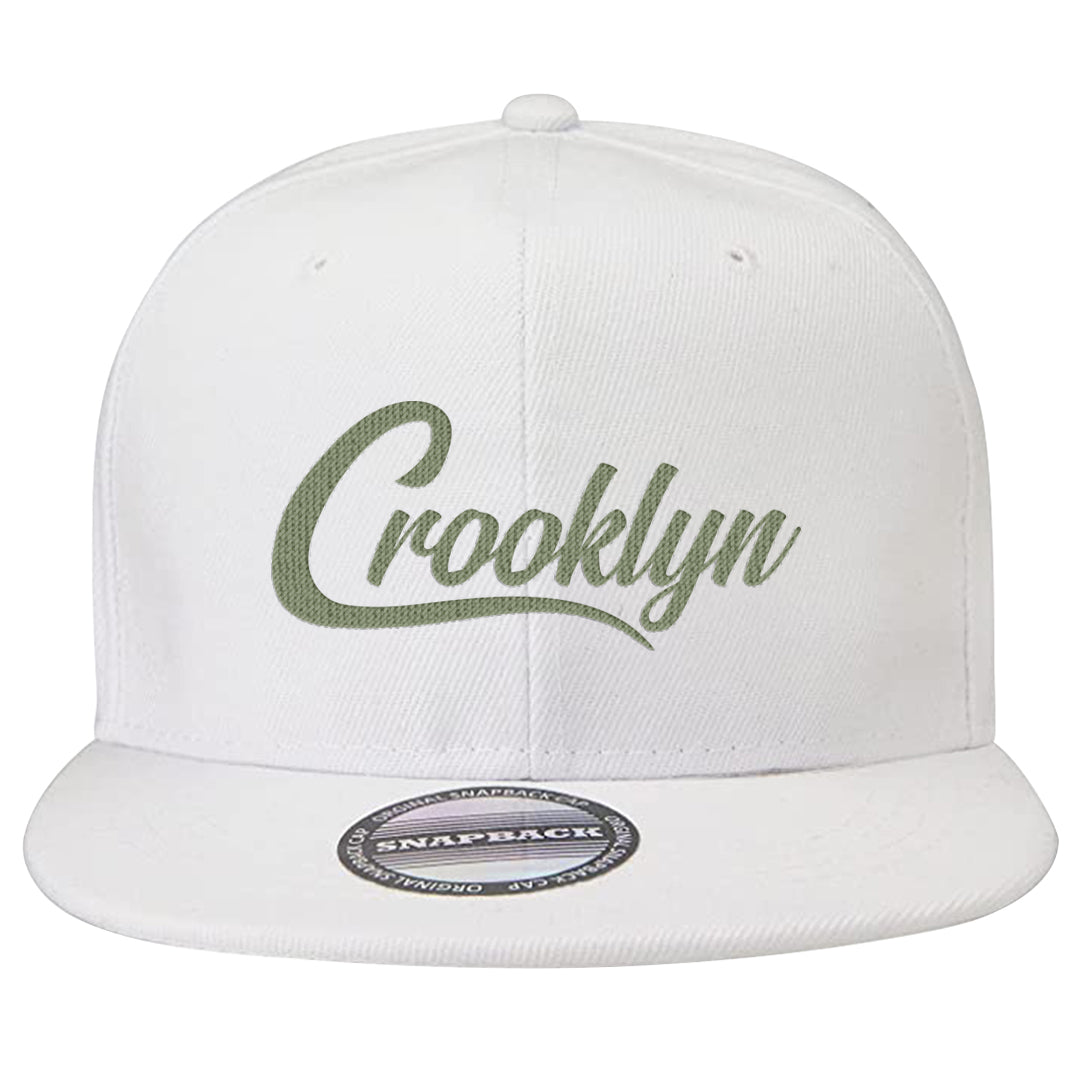 Color of The Month Low 1s Snapback Hat | Crooklyn, White