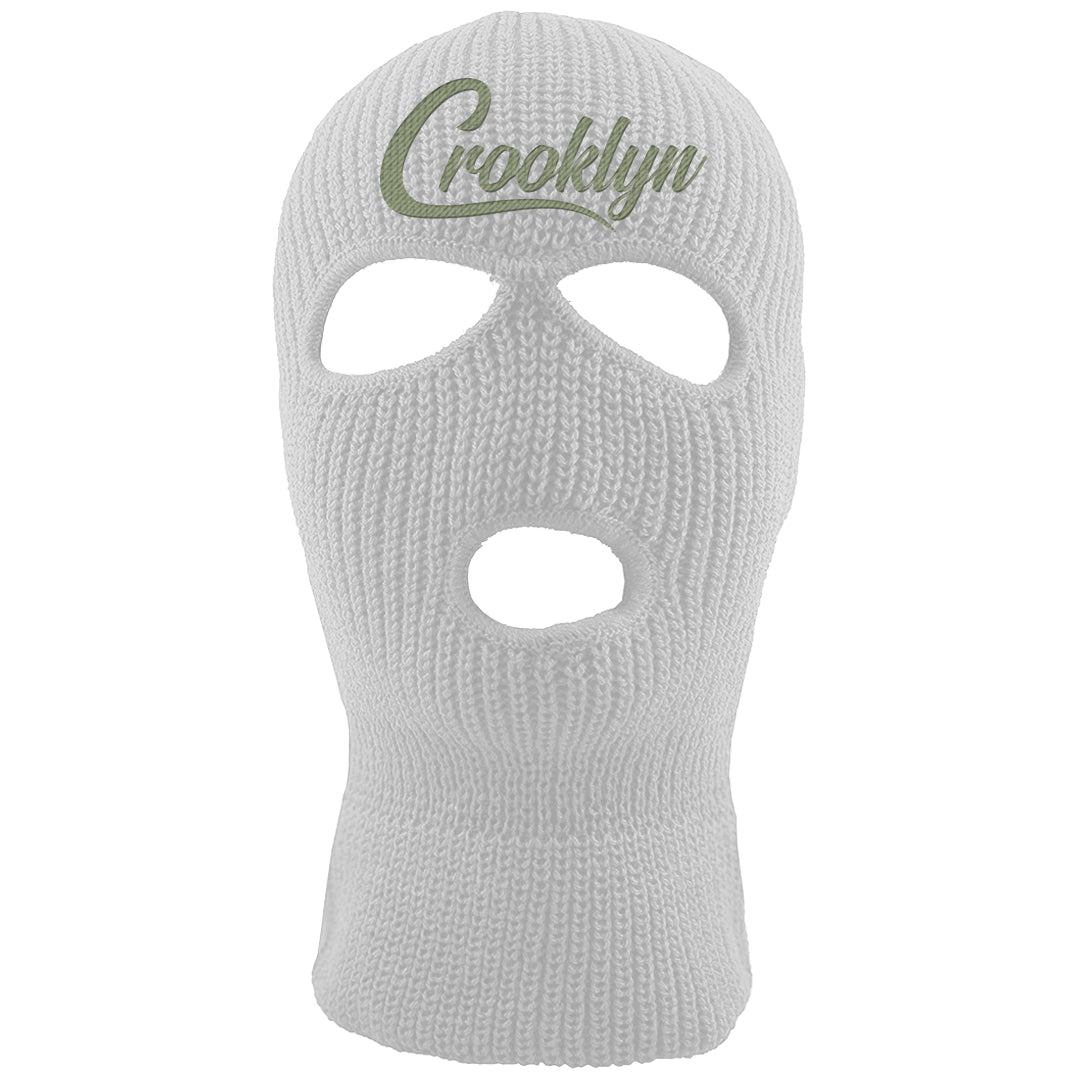 Color of The Month Low 1s Ski Mask | Crooklyn, White