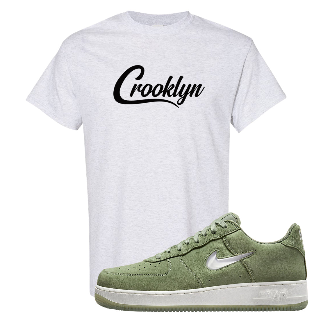 Color of The Month Low 1s T Shirt | Crooklyn, Ash