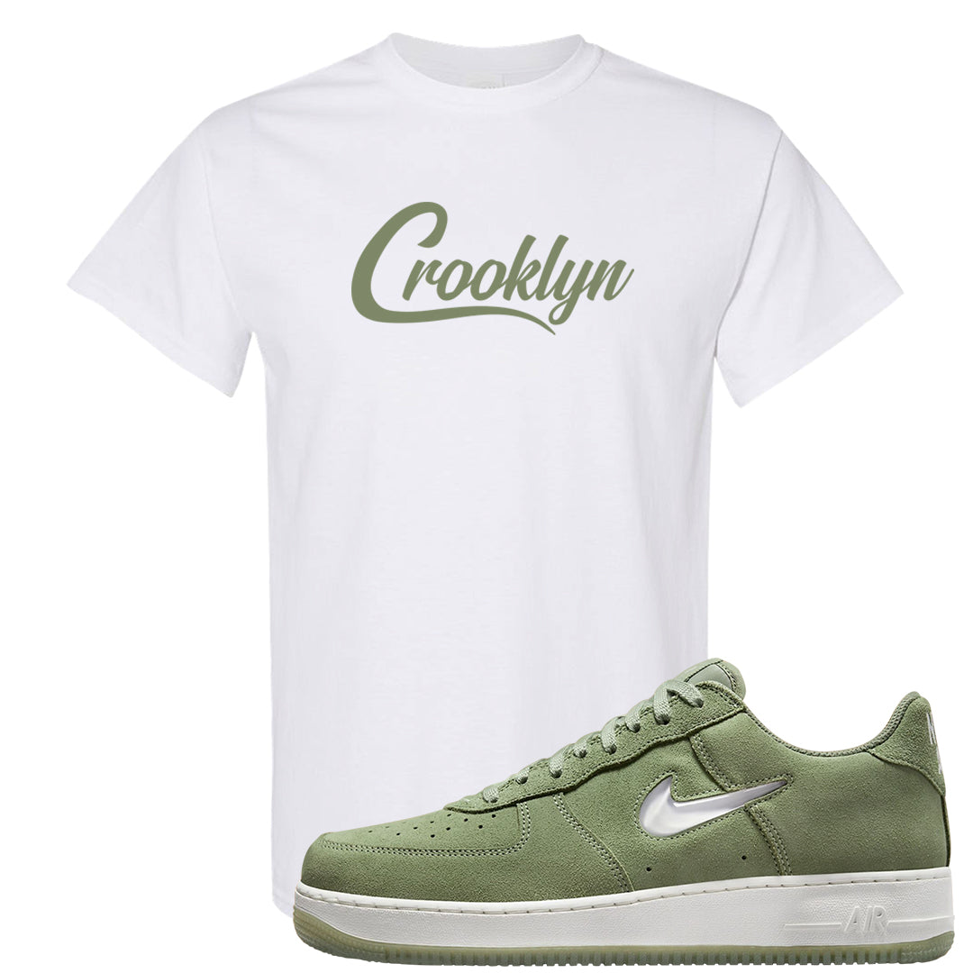 Color of The Month Low 1s T Shirt | Crooklyn, White