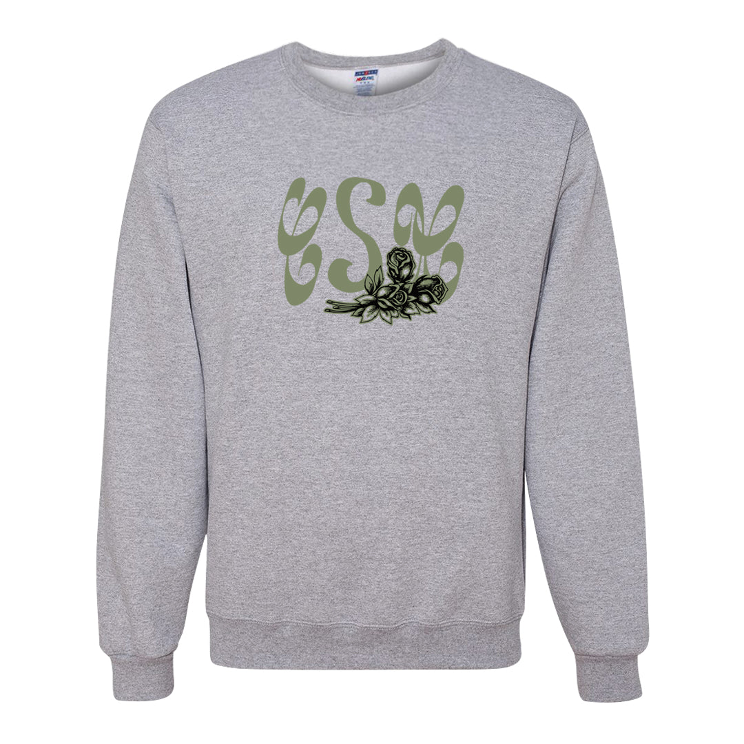 Color of The Month Low 1s Crewneck Sweatshirt | Certified Sneakerhead, Ash