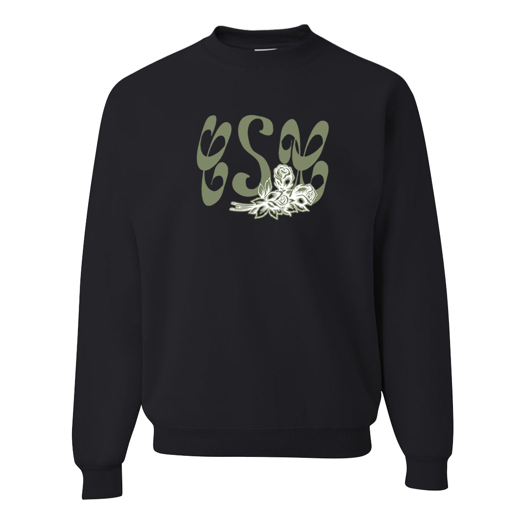 Color of The Month Low 1s Crewneck Sweatshirt | Certified Sneakerhead, Black