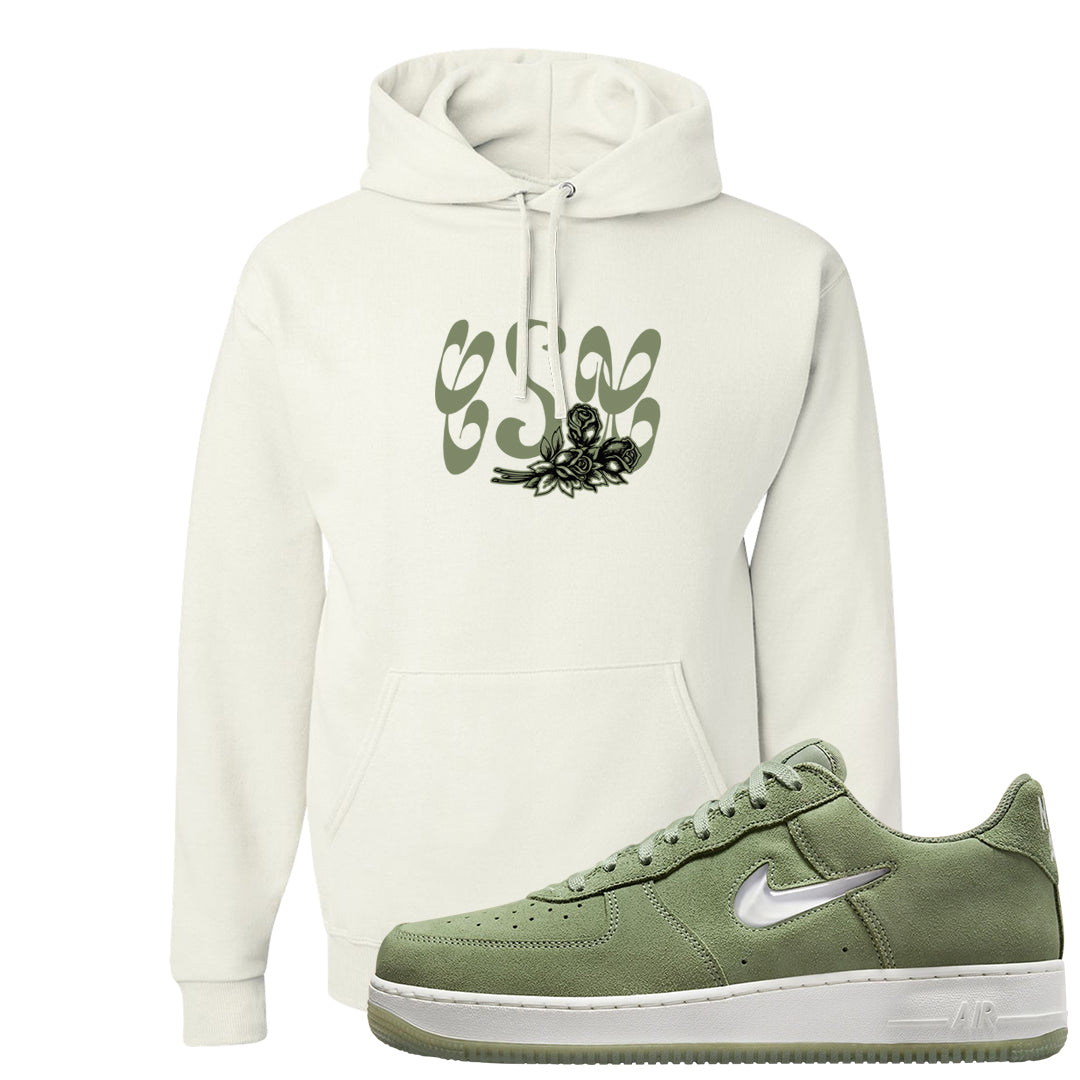 Color of The Month Low 1s Hoodie | Certified Sneakerhead, White