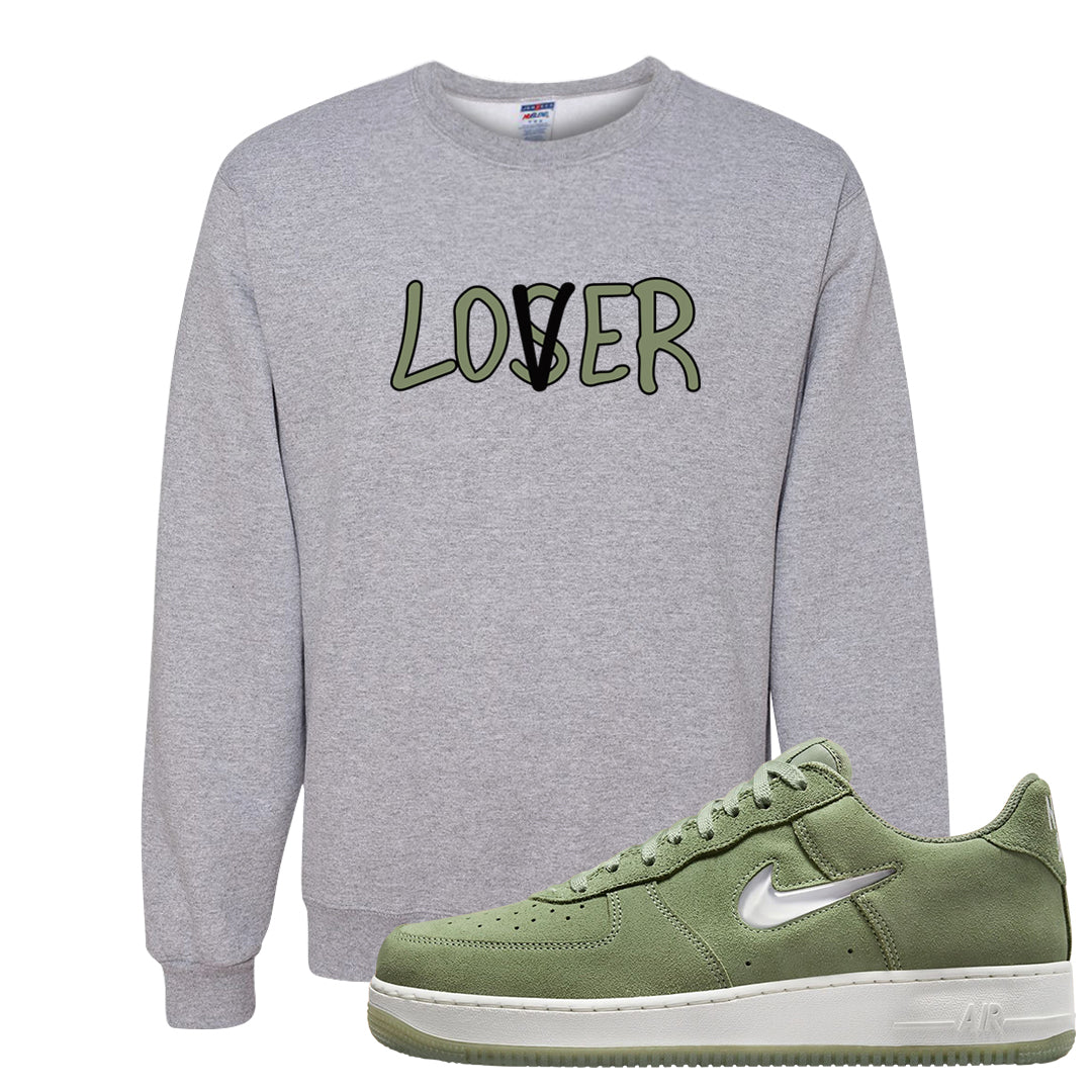 Color of The Month Low 1s Crewneck Sweatshirt | Lover, Ash