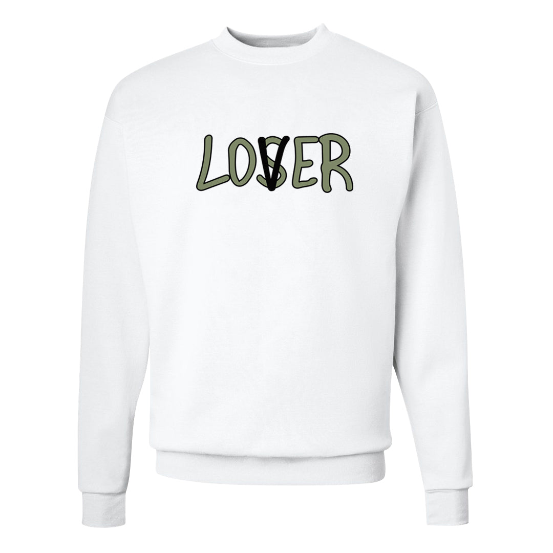 Color of The Month Low 1s Crewneck Sweatshirt | Lover, White