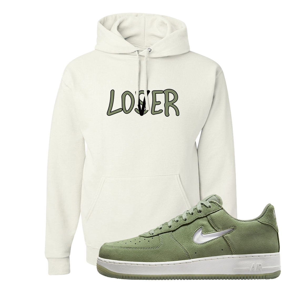 Color of The Month Low 1s Hoodie | Lover, White