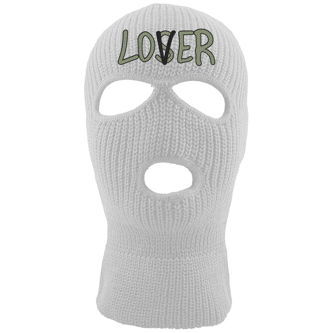 Color of The Month Low 1s Ski Mask | Lover, White