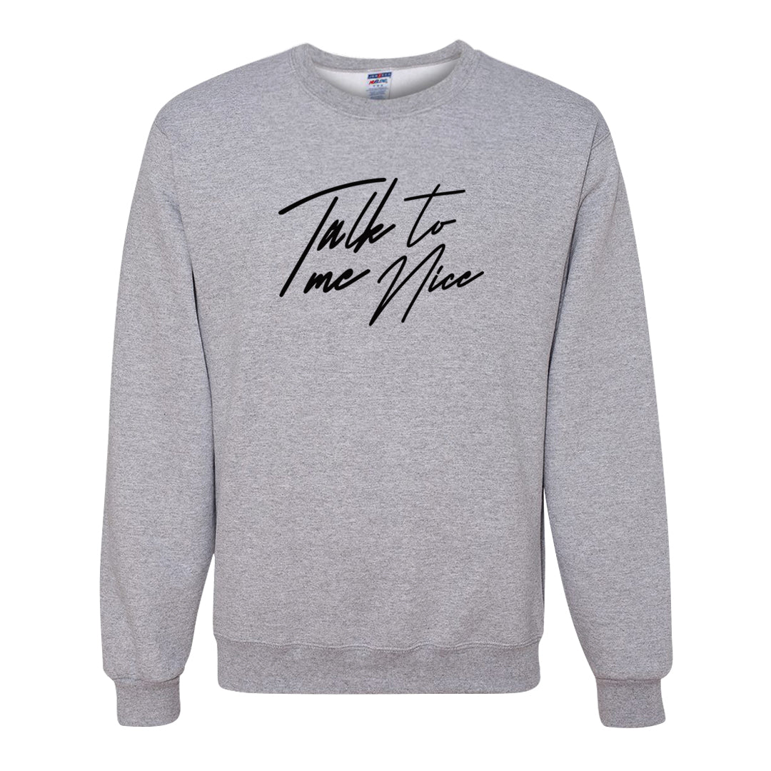 Color of The Month Low 1s Crewneck Sweatshirt | Talk To Me Nice, Ash