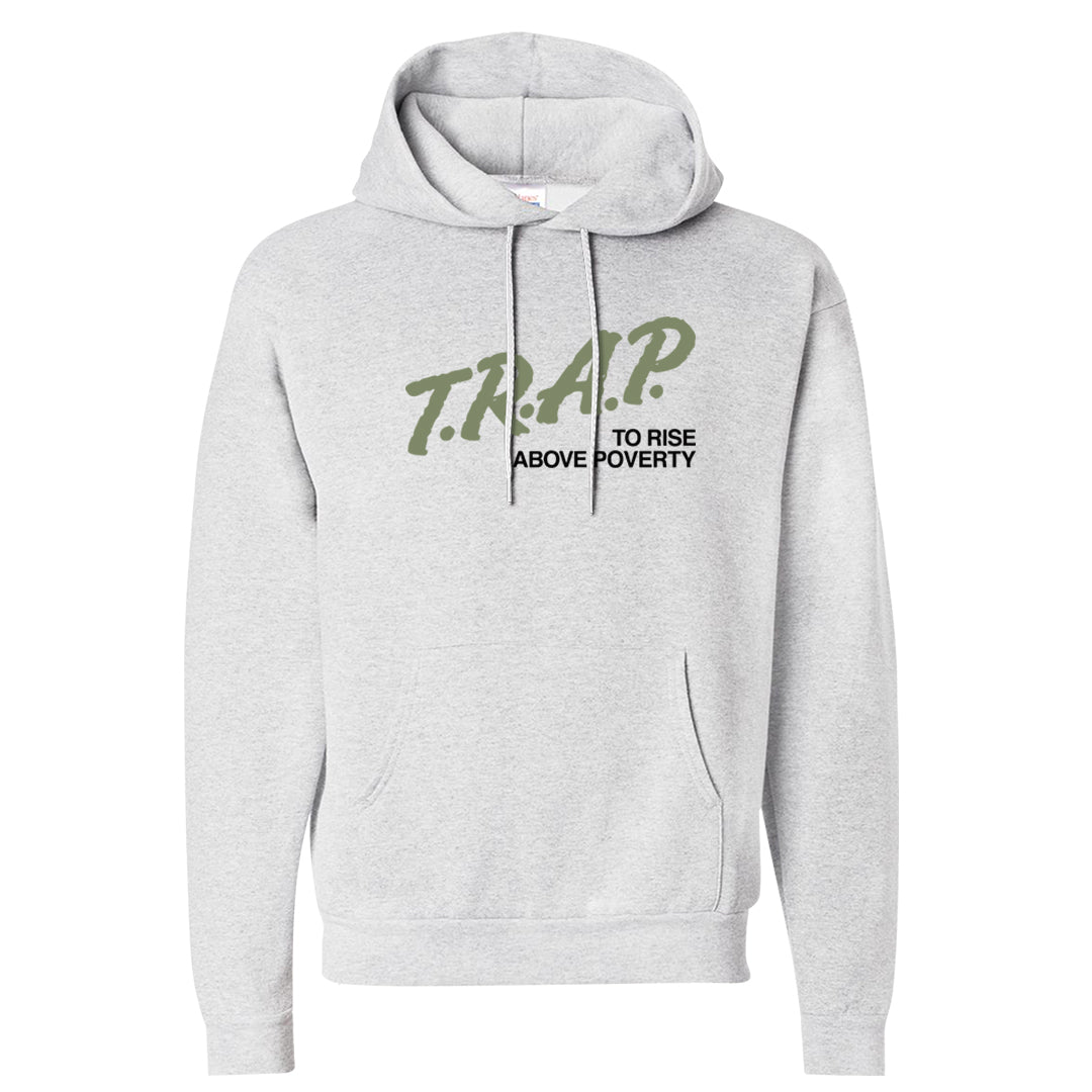 Color of The Month Low 1s Hoodie | Trap To Rise Above Poverty, Ash