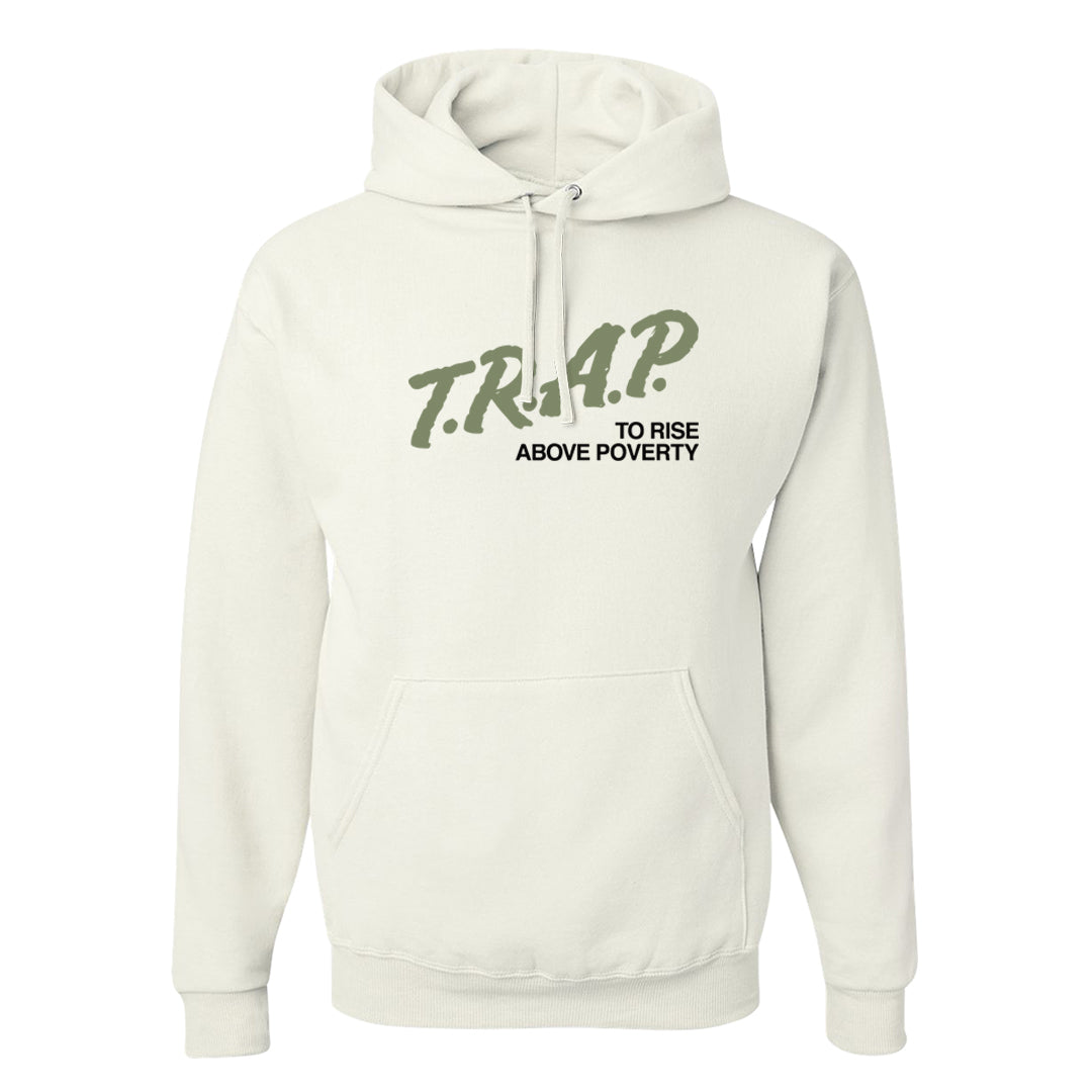 Color of The Month Low 1s Hoodie | Trap To Rise Above Poverty, White