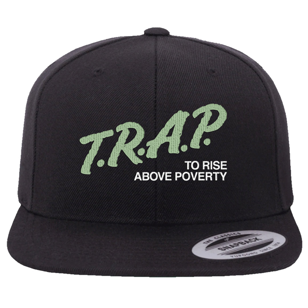 Color of The Month Low 1s Snapback Hat | Trap To Rise Above Poverty, Black