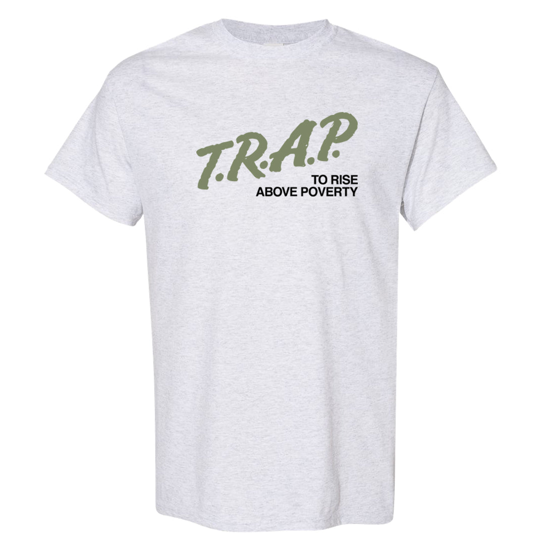 Color of The Month Low 1s T Shirt | Trap To Rise Above Poverty, Ash