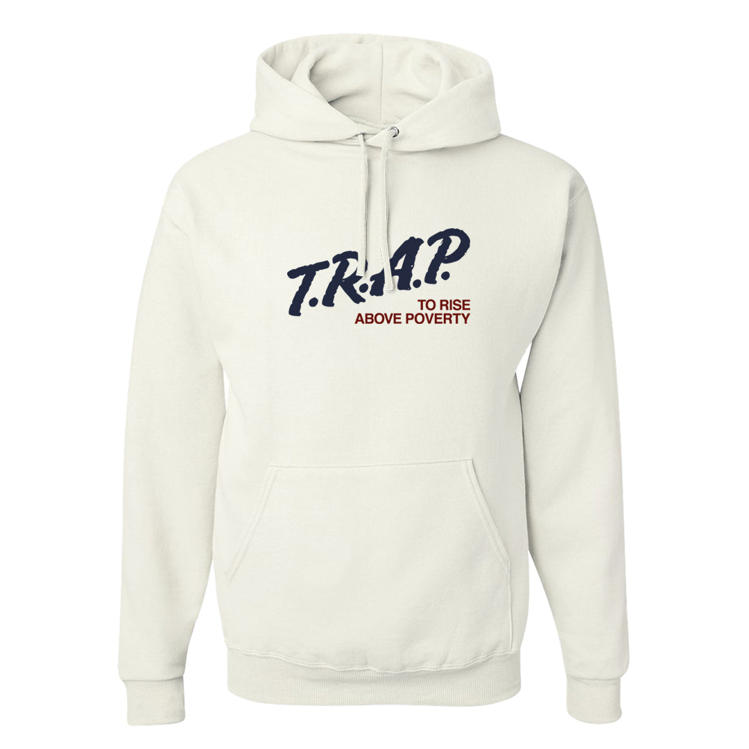 Gorge Green AF1s Hoodie | Trap To Rise Above Poverty, White