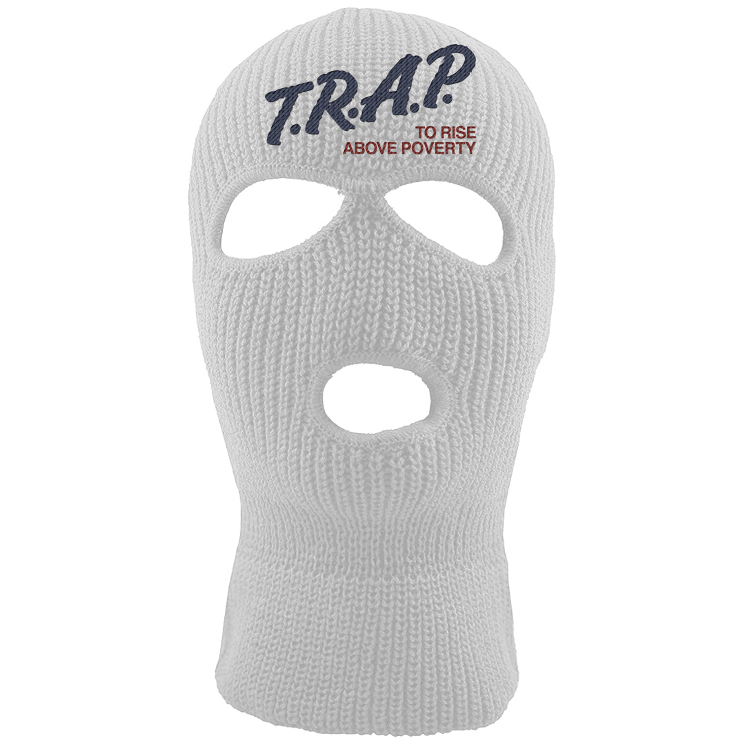 Gorge Green AF1s Ski Mask | Trap To Rise Above Poverty, White