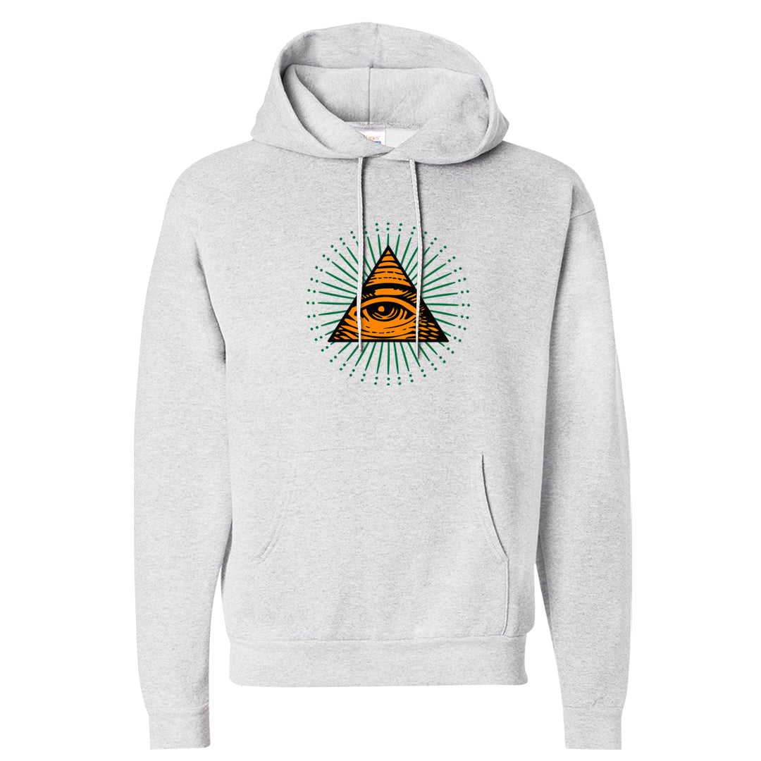 Halloween Low 1s Hoodie | All Seeing Eye, Ash