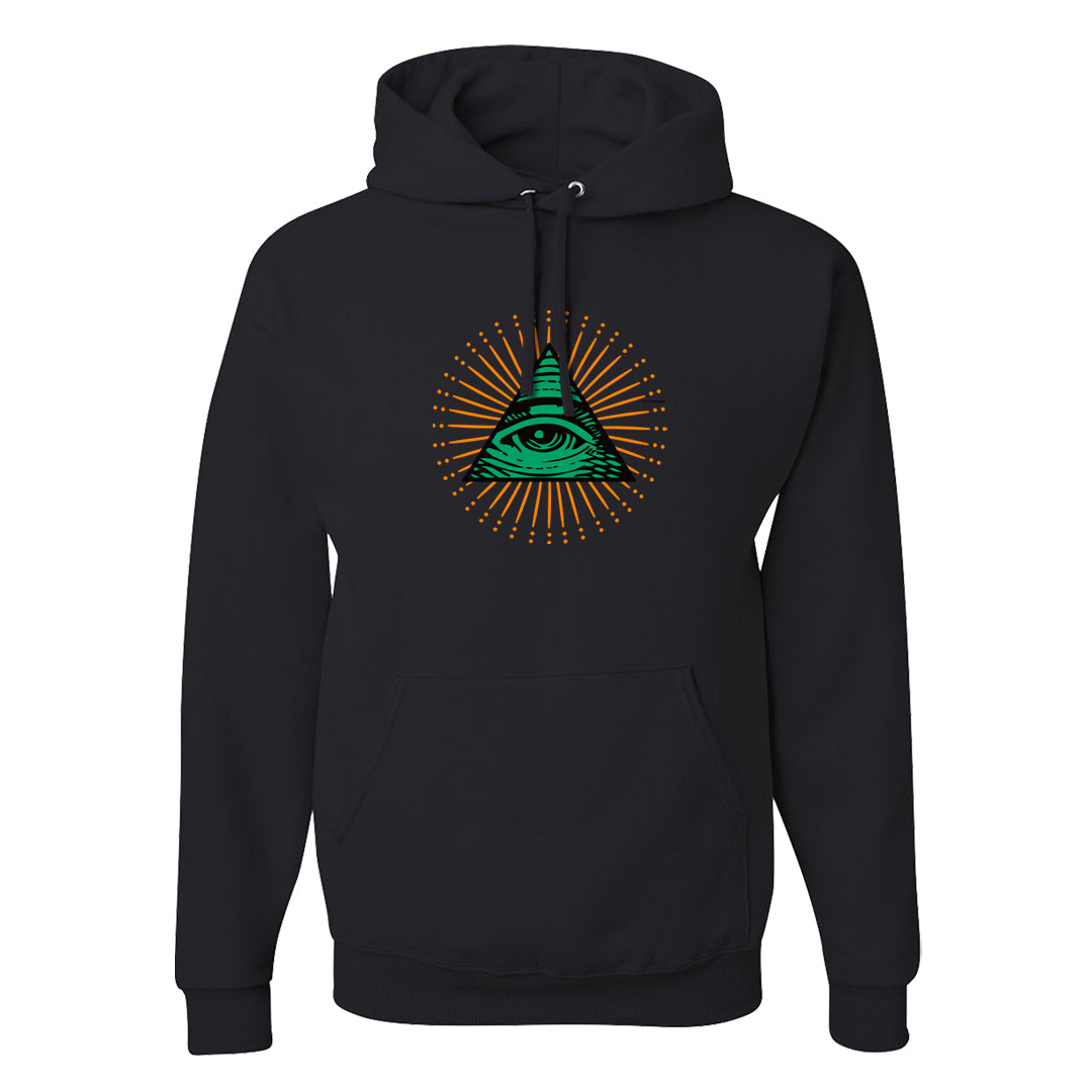 Halloween Low 1s Hoodie | All Seeing Eye, Black