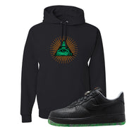 Halloween Low 1s Hoodie | All Seeing Eye, Black