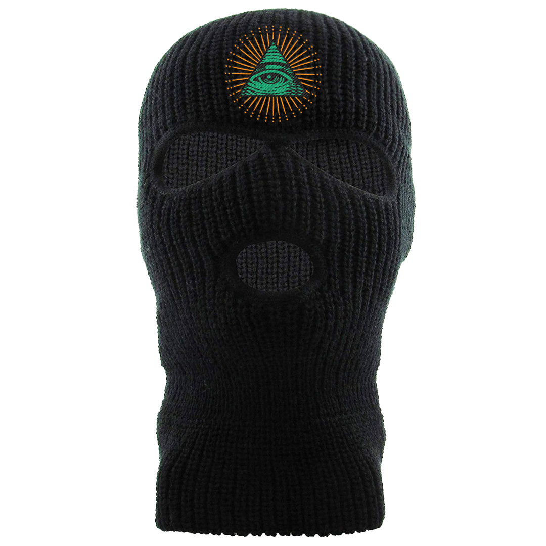 Halloween Low 1s Ski Mask | All Seeing Eye, Black