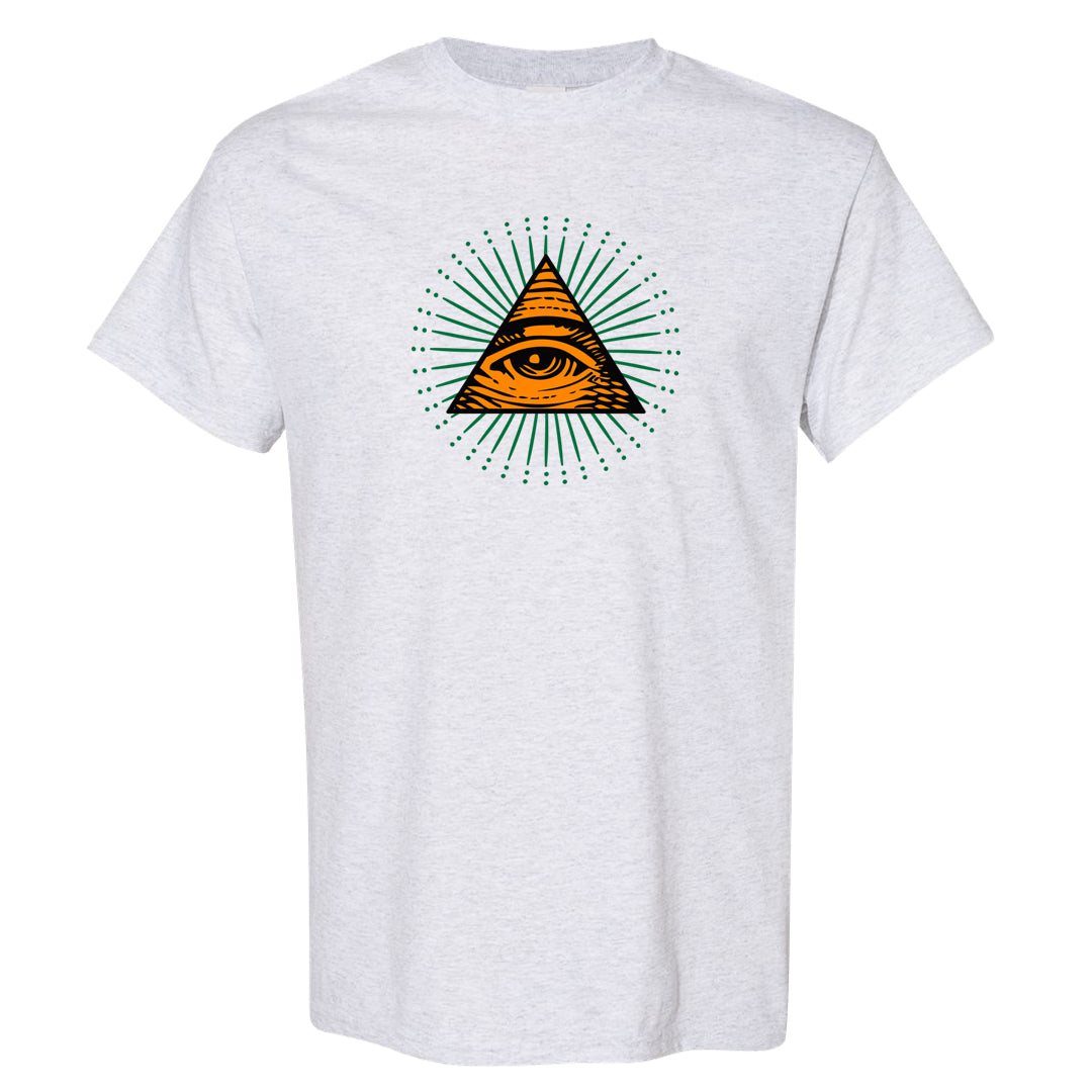 Halloween Low 1s T Shirt | All Seeing Eye, Ash