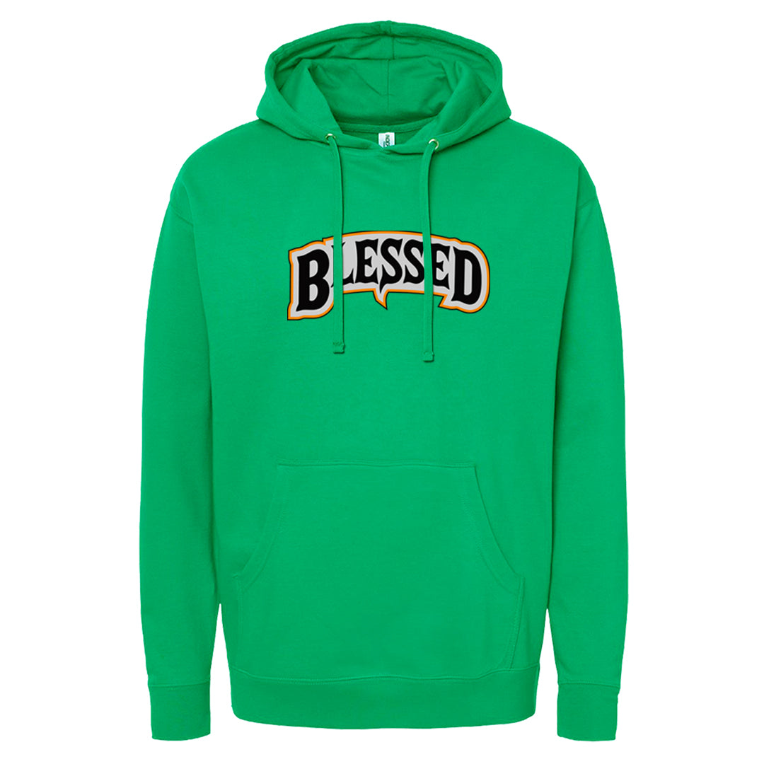 Halloween Low 1s Hoodie | Blessed Arch, Irish Green