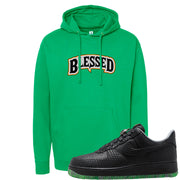 Halloween Low 1s Hoodie | Blessed Arch, Irish Green