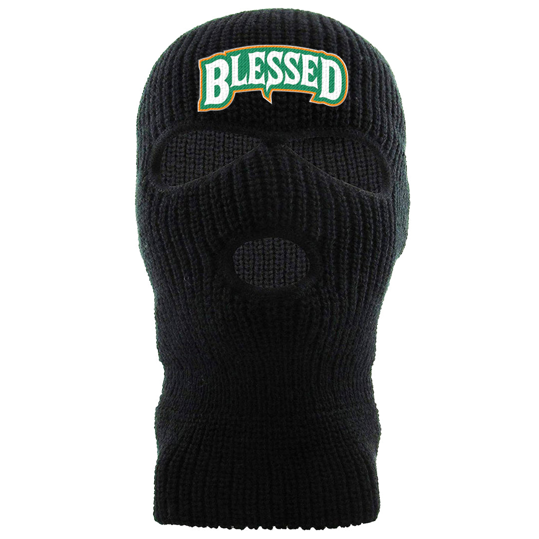 Halloween Low 1s Ski Mask | Blessed Arch, Black