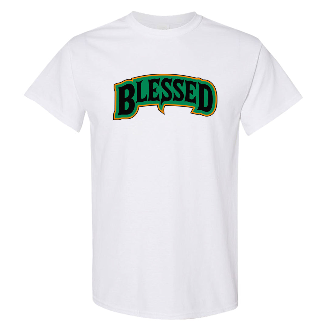 Halloween Low 1s T Shirt | Blessed Arch, White