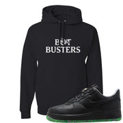 Halloween Low 1s Hoodie | Bot Buster, Black