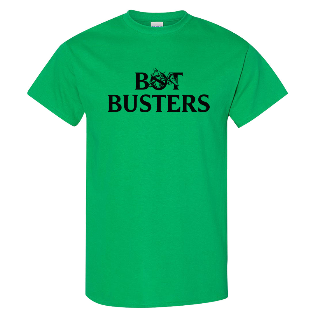 Halloween Low 1s T Shirt | Bot Buster, Irish Green