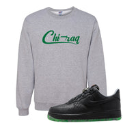 Halloween Low 1s Crewneck Sweatshirt | Chiraq, Ash