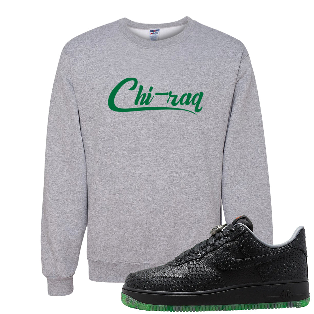 Halloween Low 1s Crewneck Sweatshirt | Chiraq, Ash