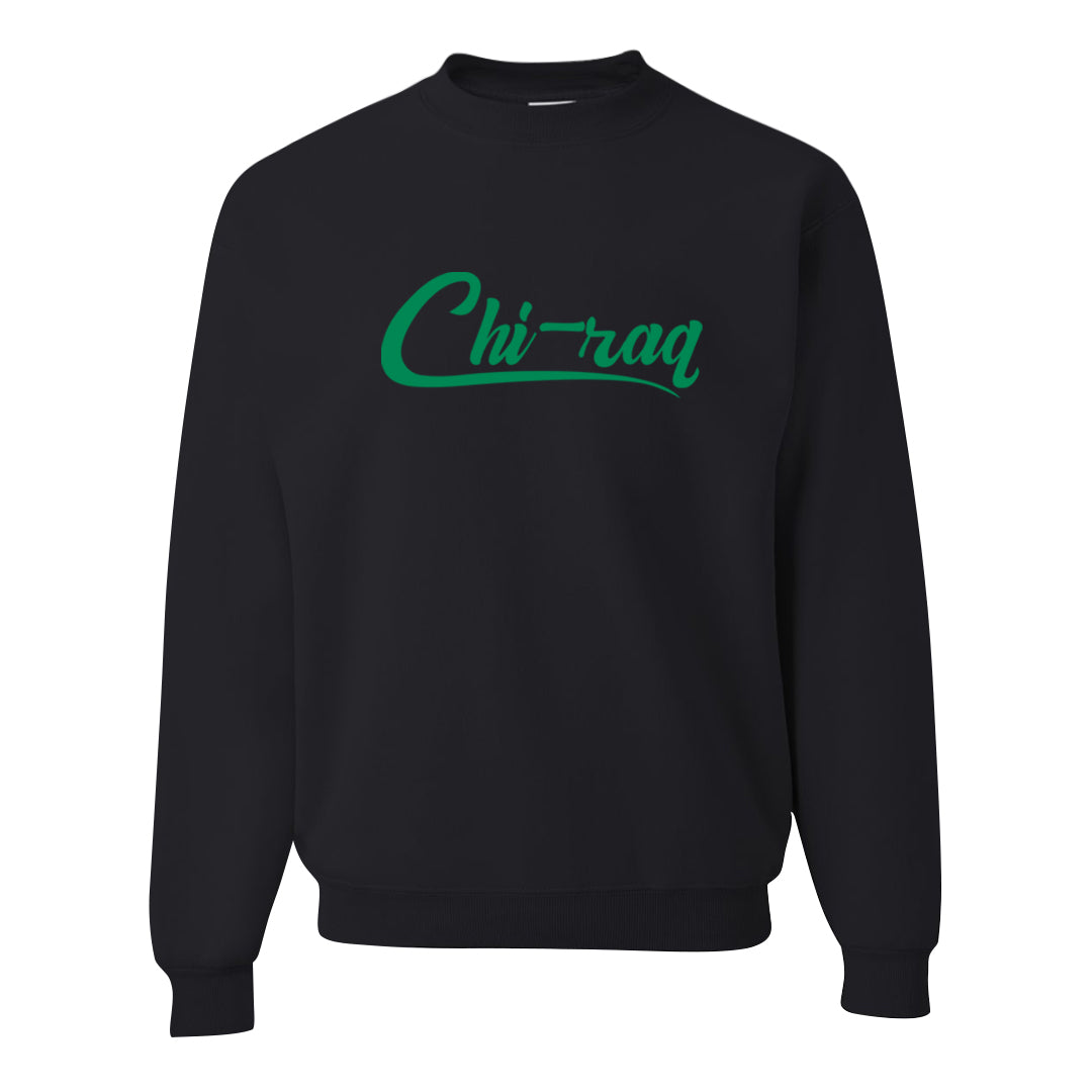 Halloween Low 1s Crewneck Sweatshirt | Chiraq, Black