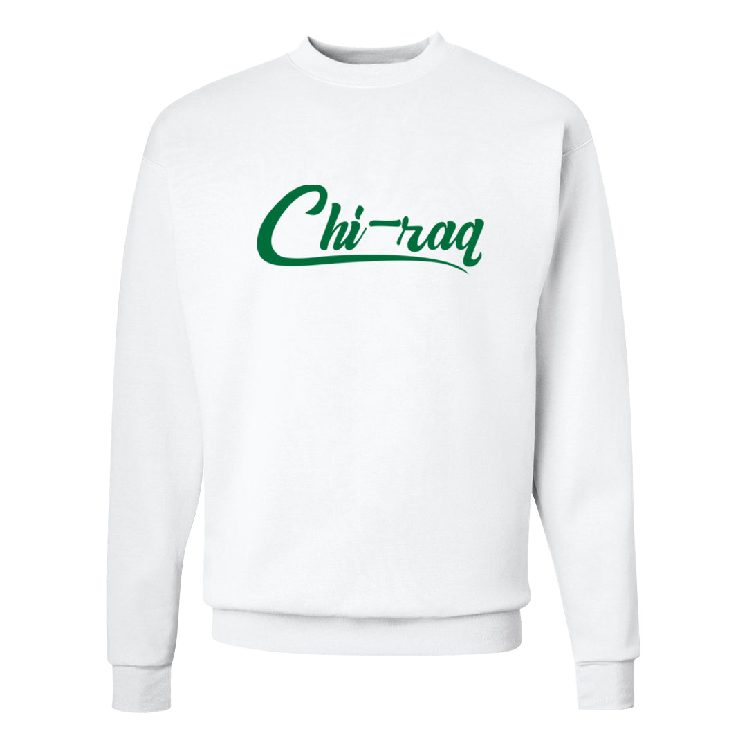 Halloween Low 1s Crewneck Sweatshirt | Chiraq, White