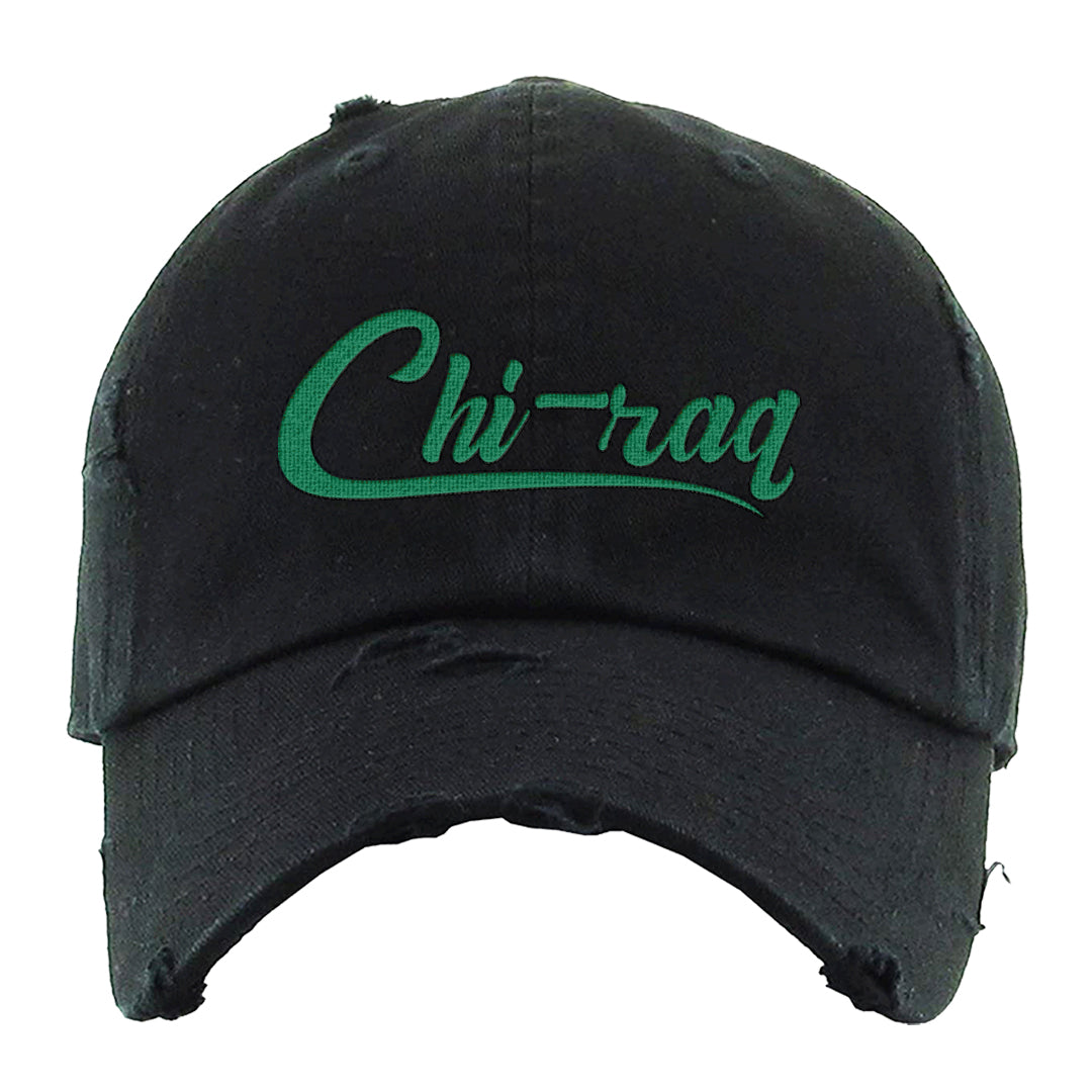 Halloween Low 1s Distressed Dad Hat | Chiraq, Black