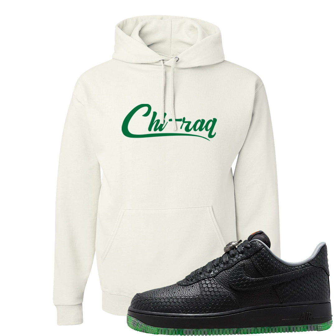 Halloween Low 1s Hoodie | Chiraq, White