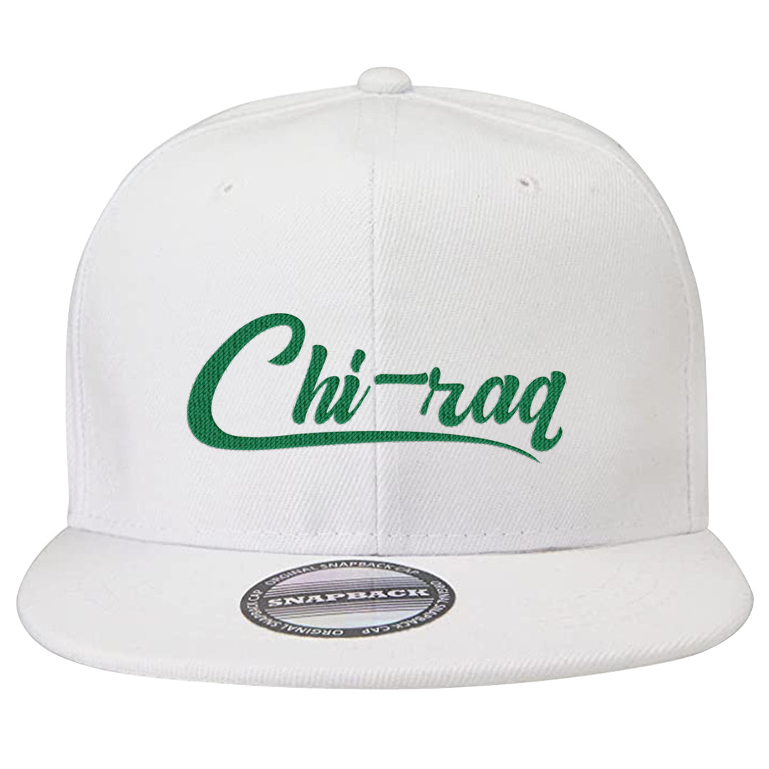 Halloween Low 1s Snapback Hat | Chiraq, White