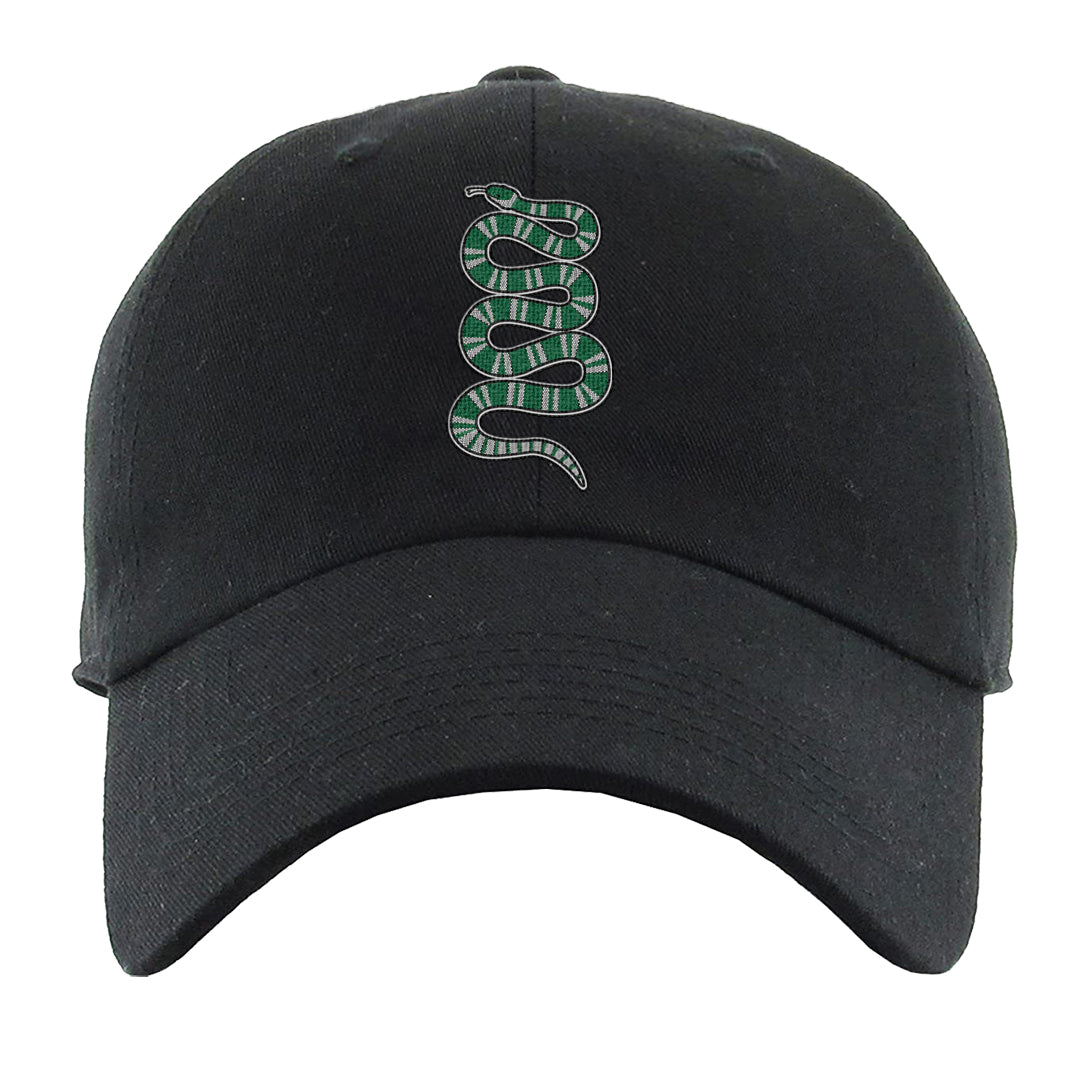 Halloween Low 1s Dad Hat | Coiled Snake, Black