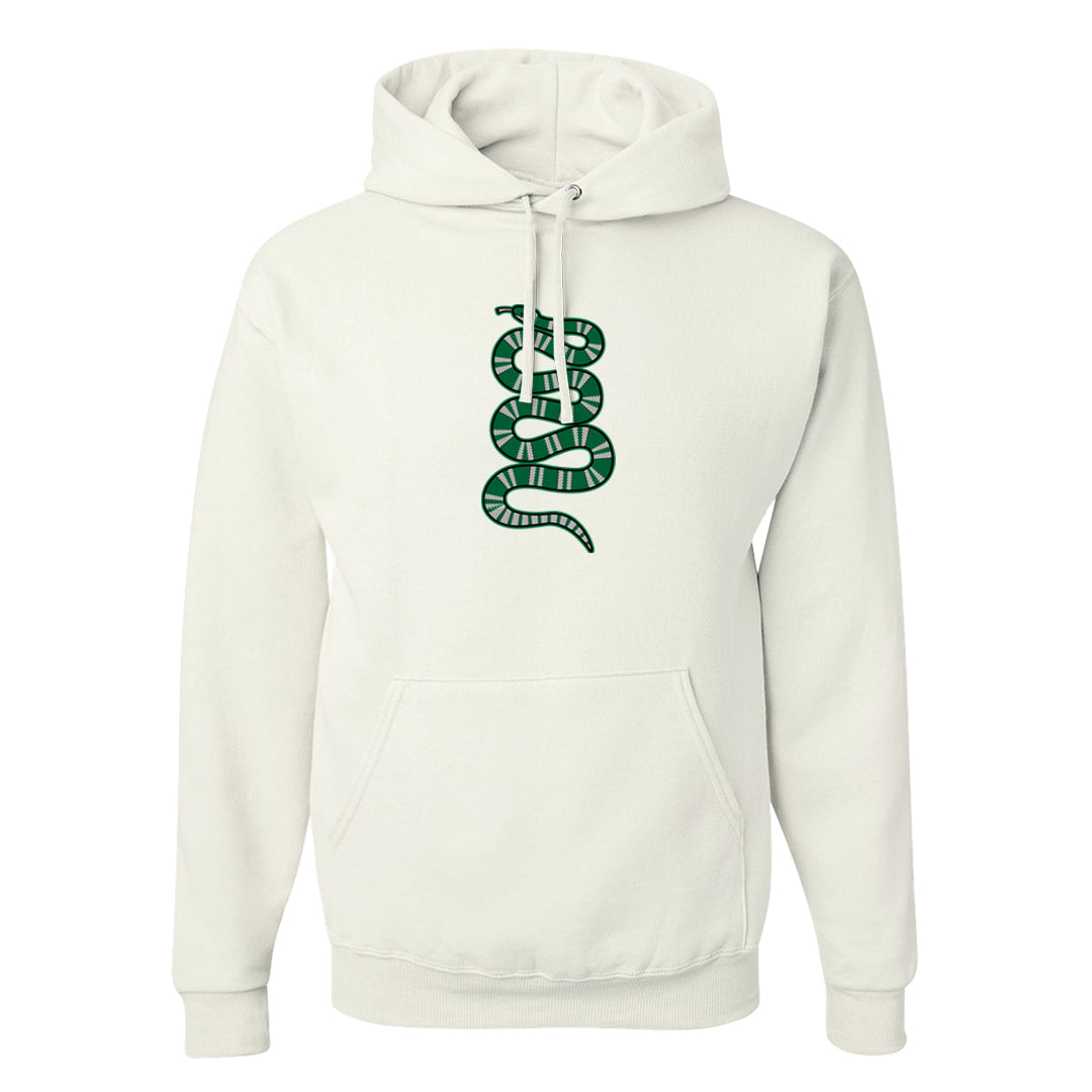 Halloween Low 1s Hoodie | Coiled Snake, White