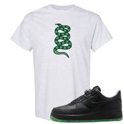 Halloween Low 1s T Shirt | Coiled Snake, Ash