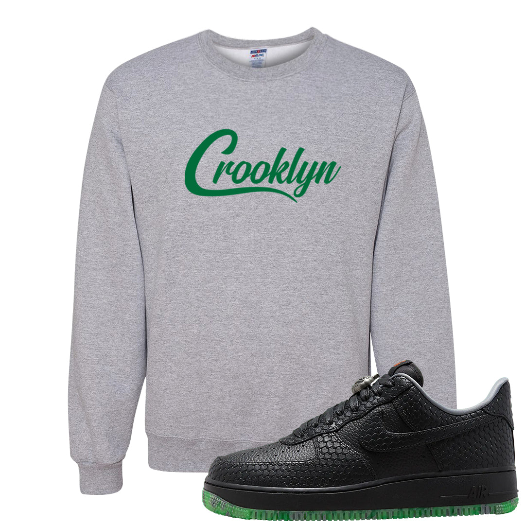 Halloween Low 1s Crewneck Sweatshirt | Crooklyn, Ash