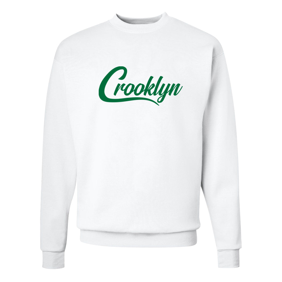 Halloween Low 1s Crewneck Sweatshirt | Crooklyn, White