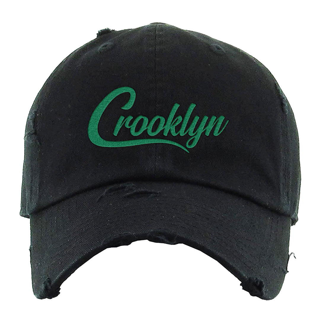 Halloween Low 1s Distressed Dad Hat | Crooklyn, Black