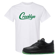 Halloween Low 1s T Shirt | Crooklyn, White