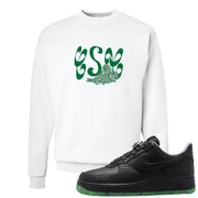 Halloween Low 1s Crewneck Sweatshirt | Certified Sneakerhead, White