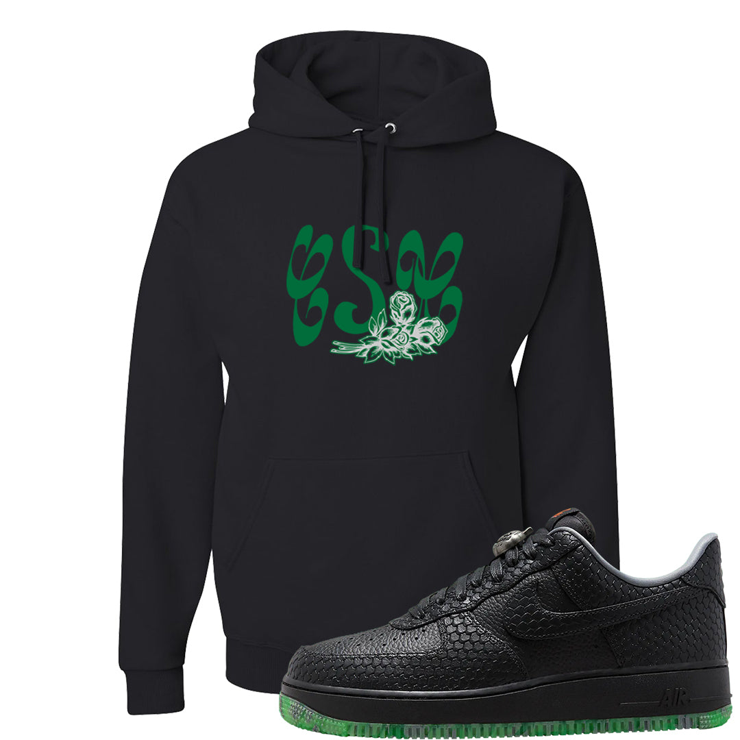 Halloween Low 1s Hoodie | Certified Sneakerhead, Black