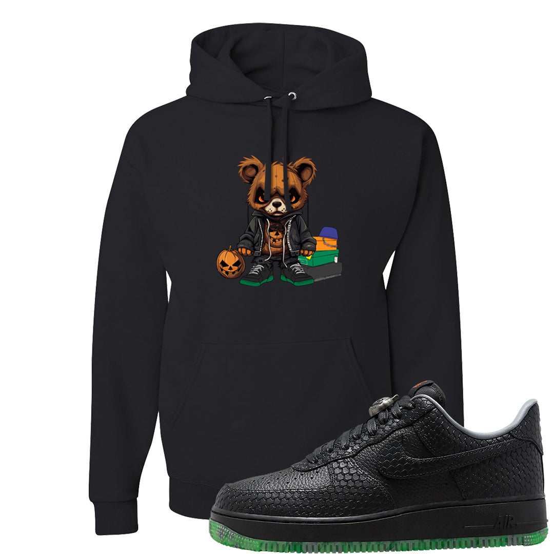 Halloween Low 1s Hoodie | Halloween Standard Bear, Black